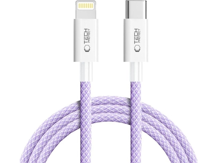 Tech-Protect Ultraboost Lite Lightning Cable Pd27w/3A 200Cm Mauve