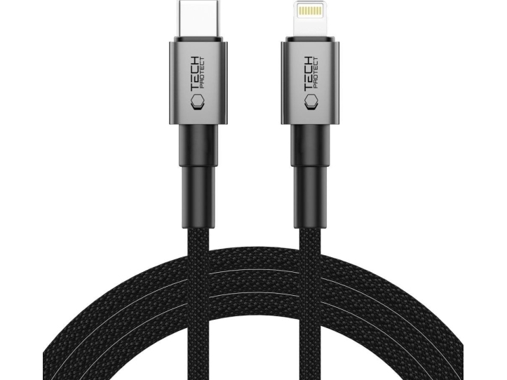 Kabel Usb Tech-Protect Usb-C - Lightning 2 M Szary (5906302380886)