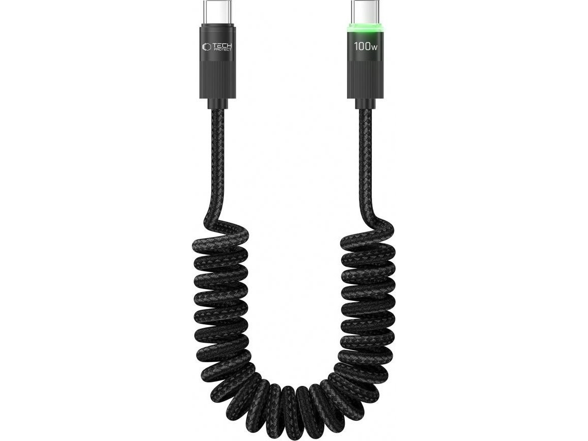 Kabel Usb Tech-Protect Usb-C - Usb-C 1.8 M Czarny (5906302370627)