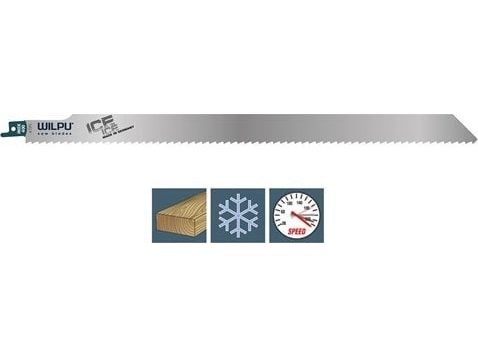 Lineares Sägeblatt Für Eis, Knochen Wilpu Inox 400X1,25Mm