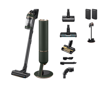 Samsung Vs20b95943n 2 In 1 Stick Vacuum Poseløs Sort Grøn Rektangulær Dry Ultrafine