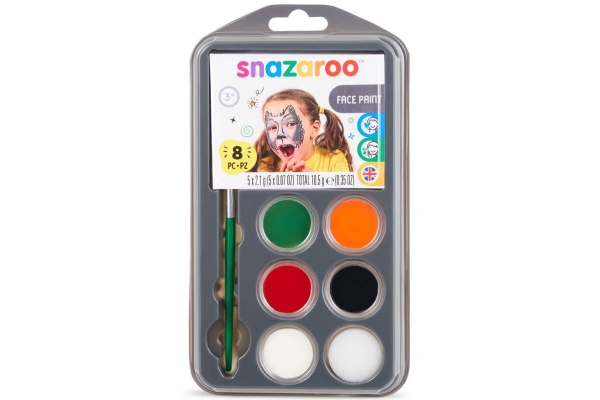Make-Up Farbe Halloween Set 7 Teile + Ideenheft