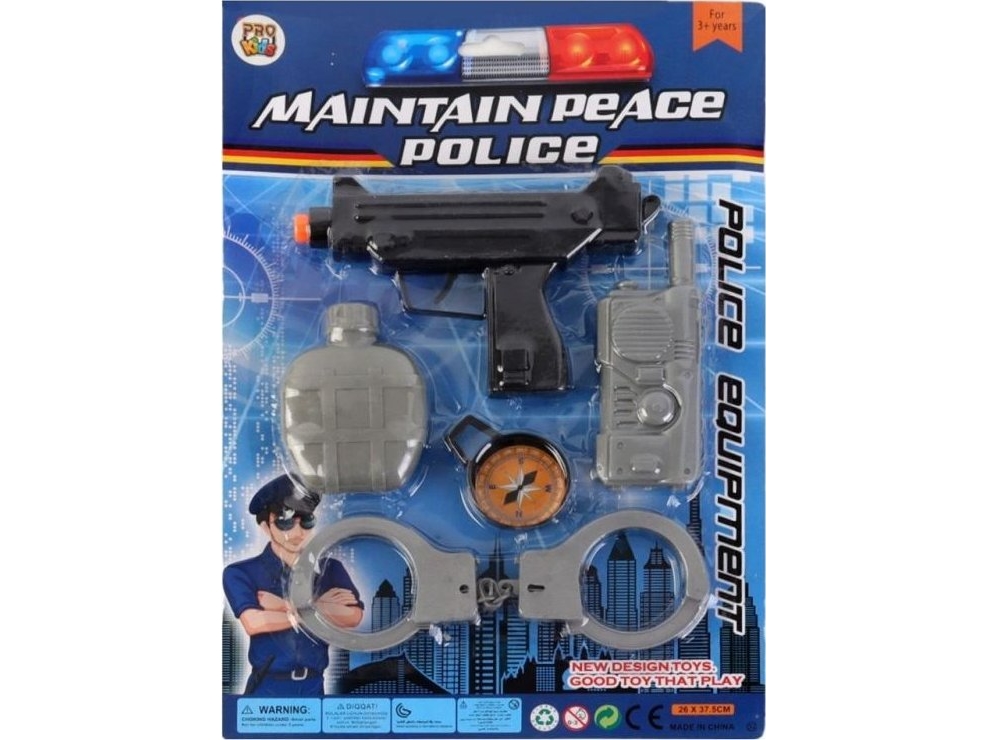 Polisens grundläggande utrustning | Utomhusleksaker - Softguns och Blasters - Softguns Pistoler | GameStuff
