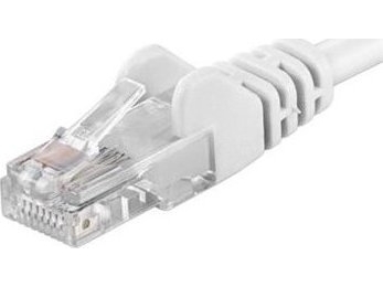 Premiumcord Patch Kabelis Utp Rj45-Rj45 Cat5e 7M Baltas