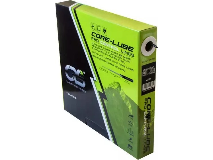 Clarks Race Series, Core-Lube Brems- Und Schaltgehäuse Spenderbox, 30 Meter (Neu)