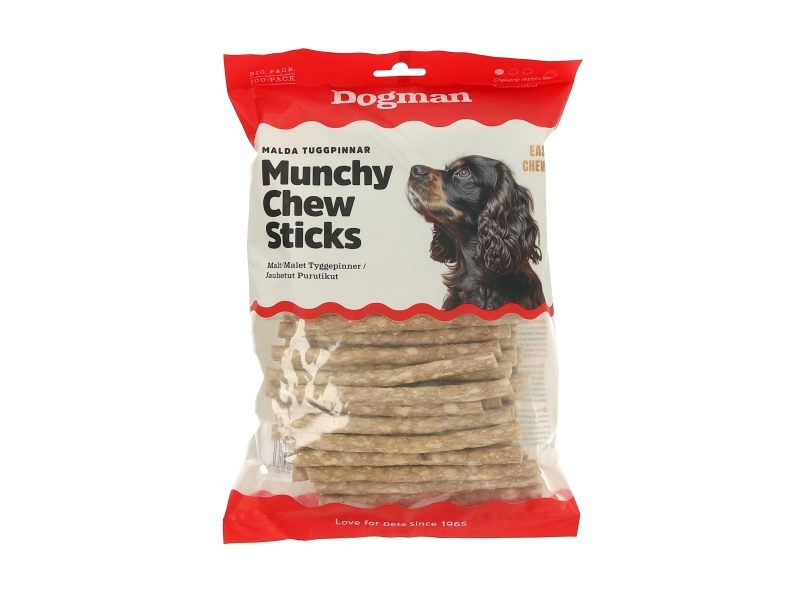 Dogman Tyggepinde Munchy Upak 100Stk 12,5Cm
