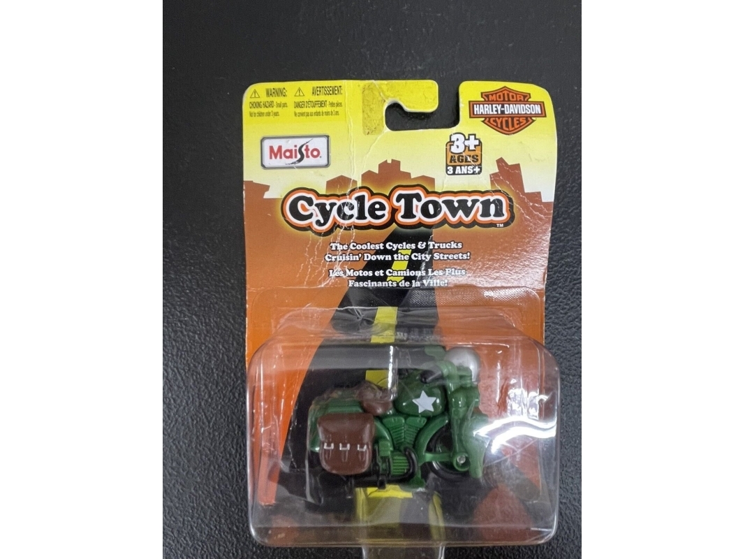 Maisto Maisto, Harley Davidson, Cycle Town Vehicle, Toy Car, 3+ Years