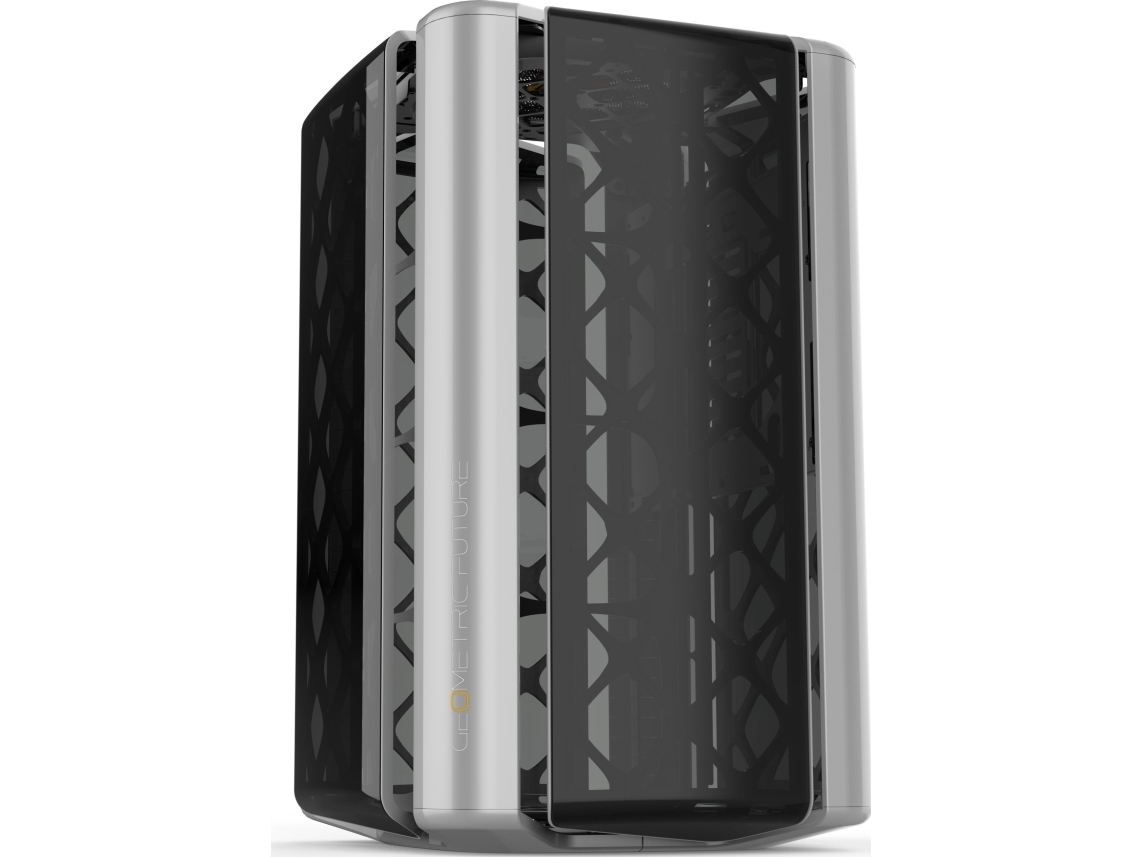 Thermaltake Core P100 Geometric Future M2 The Ark Gehäuse, Tg - Grau