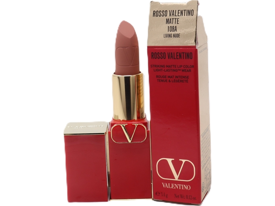 Valentino Rosso mat creme-læbestift 108A, refillable, 3.5 g til kvinder