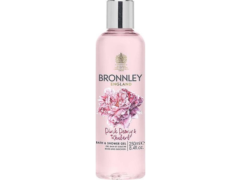 John Richmond Bronnley, Pink Peony & Rhubarb, Cleansing, Shower Gel, For All Skin Types, 250 Ml For Women