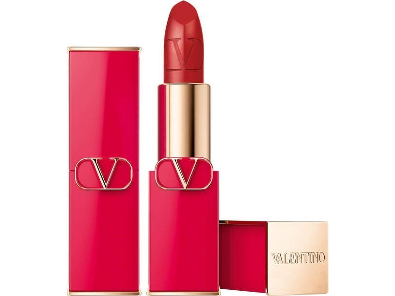 Valentino Valentino, Rosso, Satin Finish, Cream Lipstick, 205A, Refillable, 3.5 g For Women