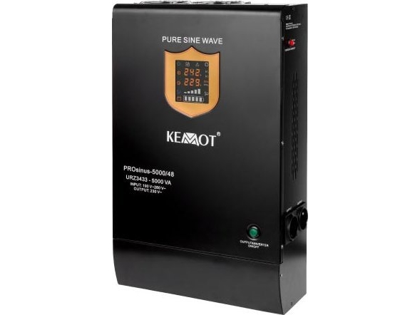 Avbrottsfri kraftförsörjning 48V 230V 5000VA/3500W KEMOT PROsinus 5000 | Bilvård & Biltillbehör - Säkerhetsutrustning för Bilen - Batteri underhåll | GameStuff