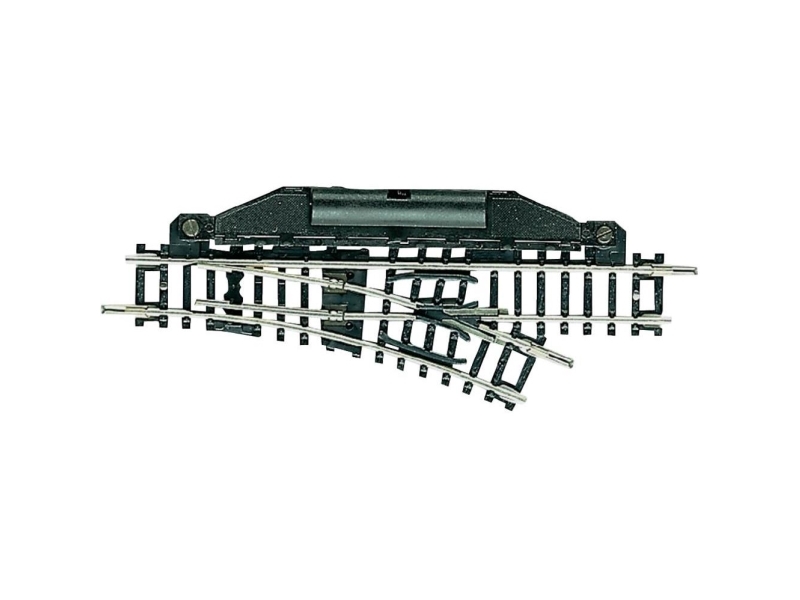 22255 N Fleischmann-räl (utan ballast) Spår, höger 104,2 mm 24° 194,6 mm