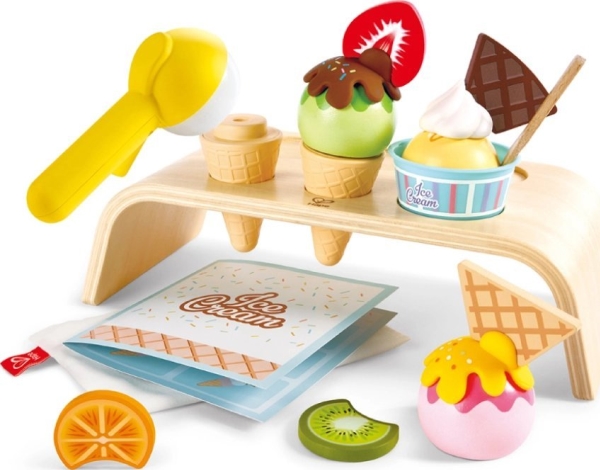 Hape HAPE leksaksset Ice Cream, E3217A | Leksaker - Rollek - Annan hushållslek | GameStuff