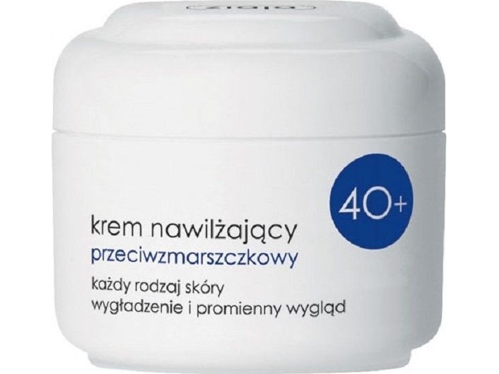 Ziaja 40+ Series Moisturizing Anti - Wrinkle Face Cream - Mature Skin 50Ml