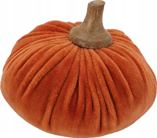 Home Styling Collection Juldekoration Konstgjord pumpa, tygdekoration, 10 x 11 cm | N - A | GameStuff