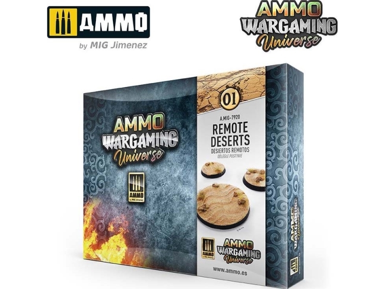 Vallejo Ammo Wargaming Universe 01 Remote Deserts
