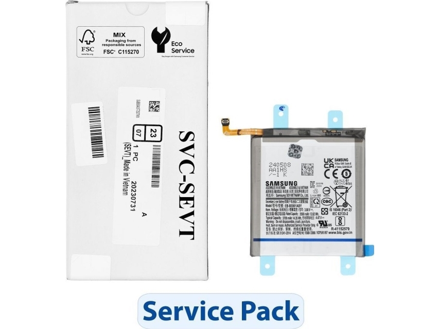 Samsung ServicePack batteri EB-BS901ABY til SAMSUNG S22 5G S901 (GH82-27494A)