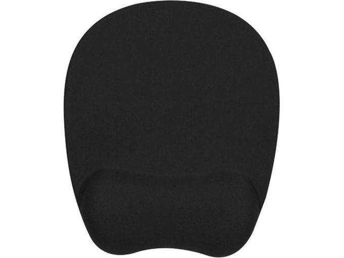 Powerton Musemåtte, Ergonomisk, Shape Memory Foam, Sort, Powerton