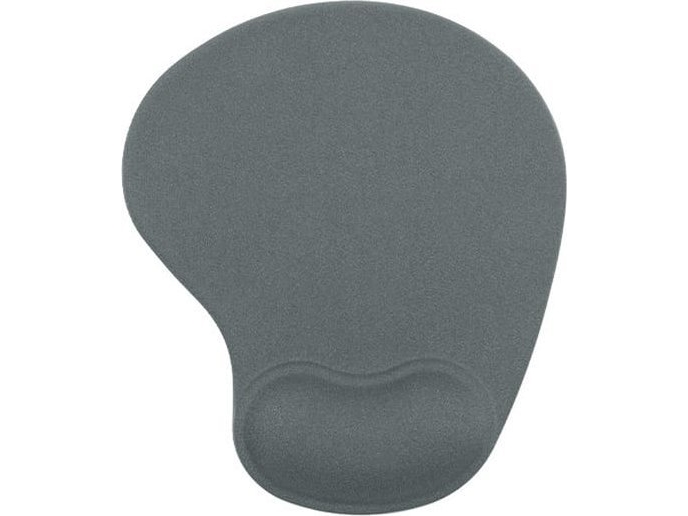 Powerton Mauspad, Ergonomisch, Gel, Mini, Grau, Powerton