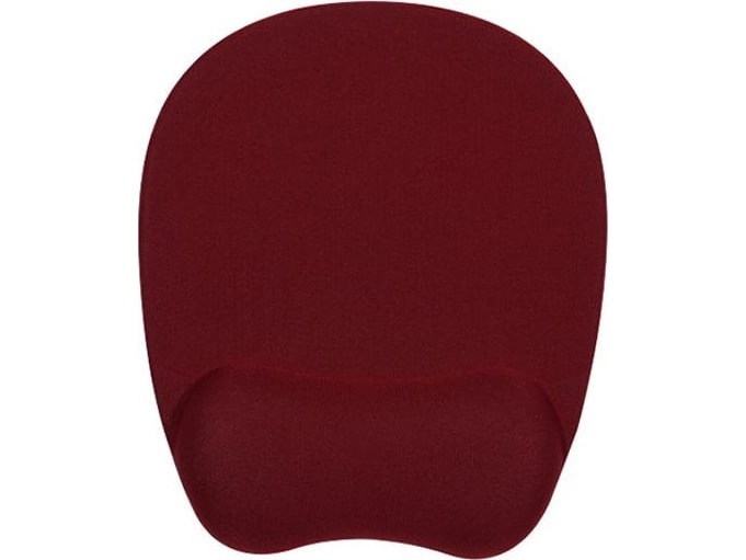 Powerton Musemåtte, Ergonomisk, Shape Memory Foam, Rødvin, Powerton