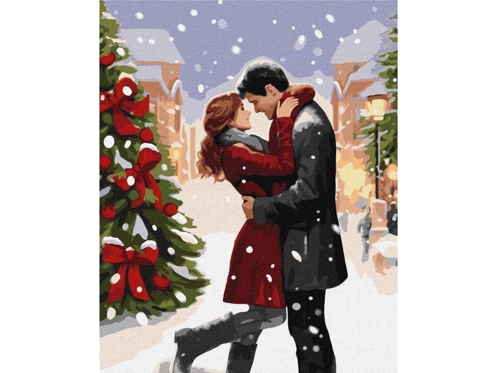 Painting By Numbers - Winter Romance 40X50cm
