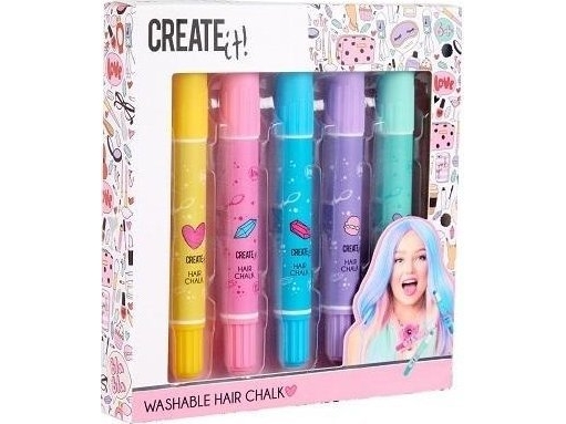 Create It Hair Chalk 5Pcs 84573 17511