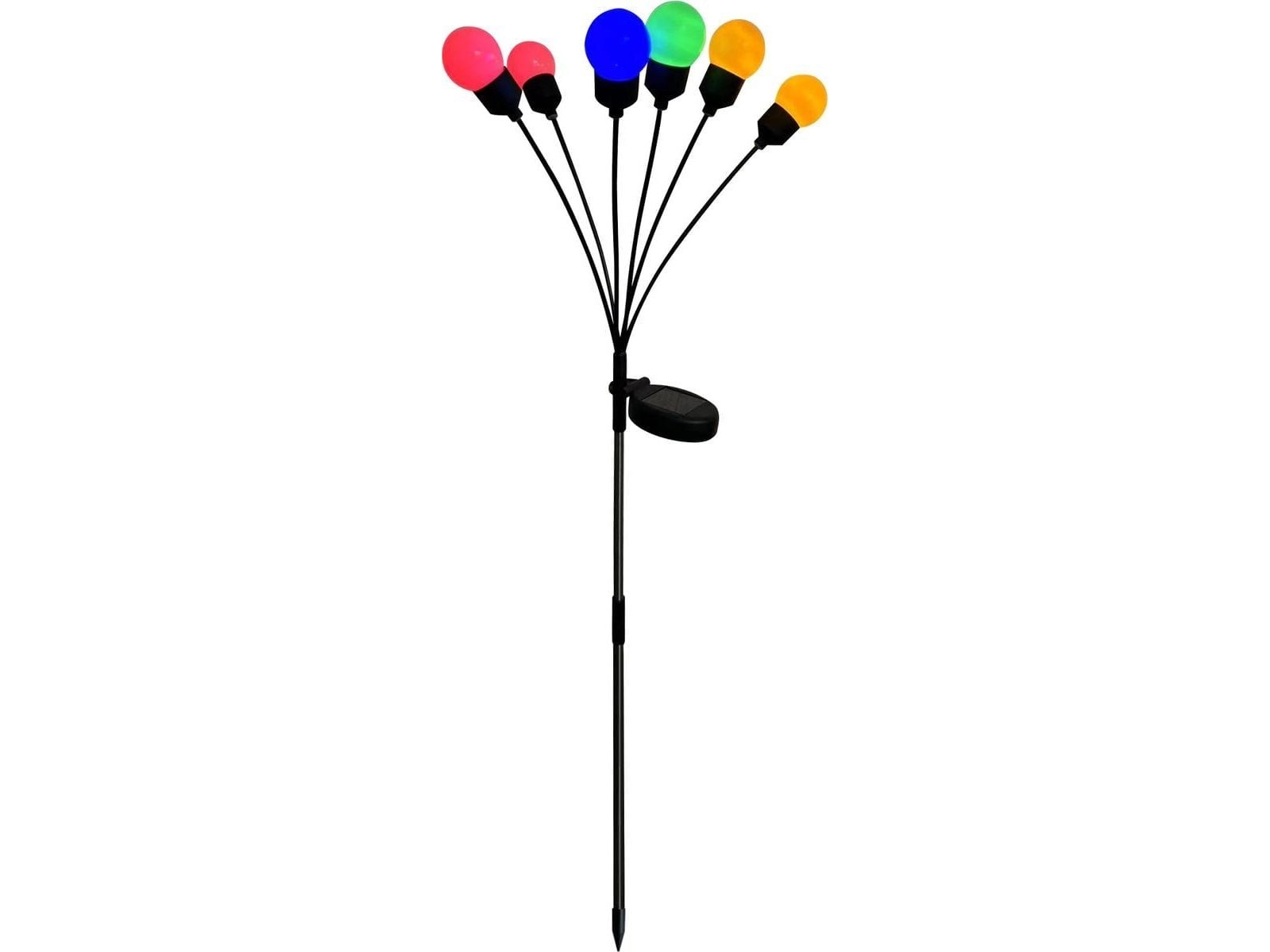 Saska Garden SOLAR-lampe dansende kugler udendørs 6 LED 75CM XXL