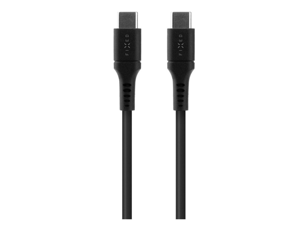 Fixed - Usb-Kabel - 24 Pin Usb-C (Han) Til 24 Pin Usb-C (Han) - Usb 2.0 - 1.2 M - Usb Power Delivery (60W) - Sort