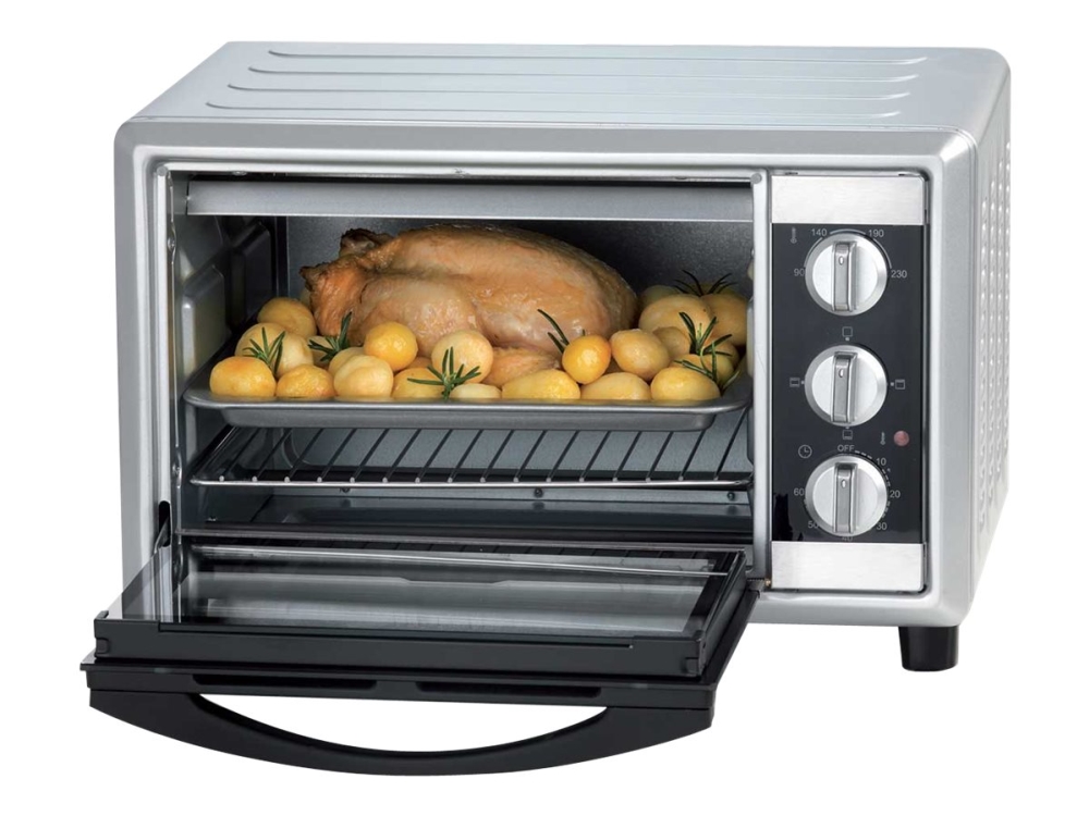 Ariete Bon Cuisine 200, 20 L, Schwarz, Silber, Freistehend, Drehregler, 90 - 230 °C, Mechanisch