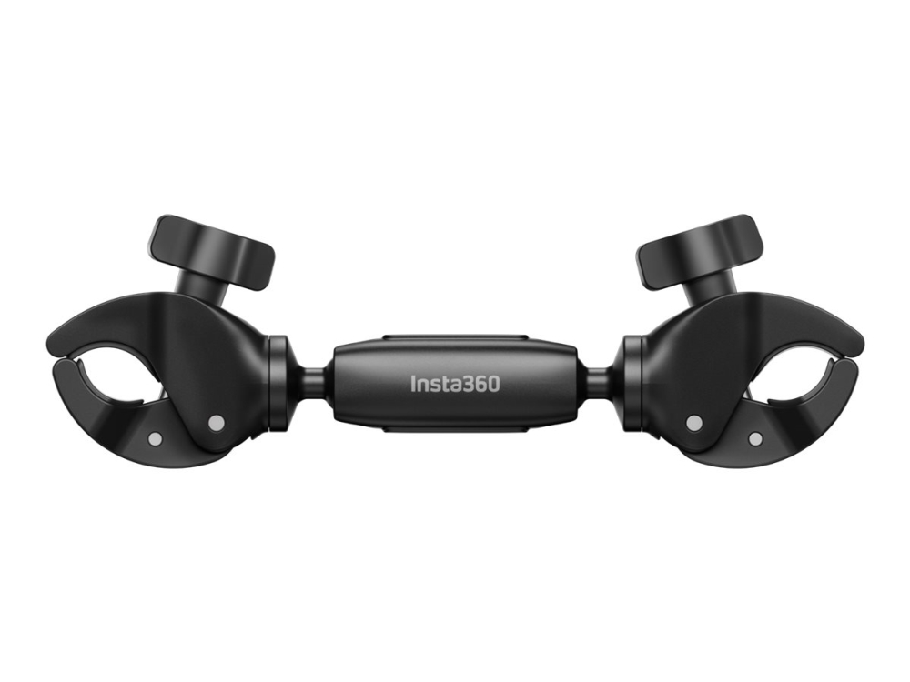 Insta360 - Stödsystem - klämmontering - motorcykel - för Insta360 Ace Pro, Ace Pro 2, Go 3, Go 3S, ONE RS 4K, ONE RS Twin Edition, One X3, X3, X4 | Foto och video - Foto- & videotillbehör - Selfie stång | GameStuff