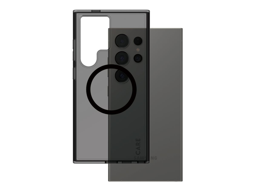 Care By Panzerglass Urban Combat - Bagsidecover Til Mobiltelefon - Termoplastisk Polyuretan (Tpu), Polykarbonat - Røget, Sort - For Samsung Galaxy S2