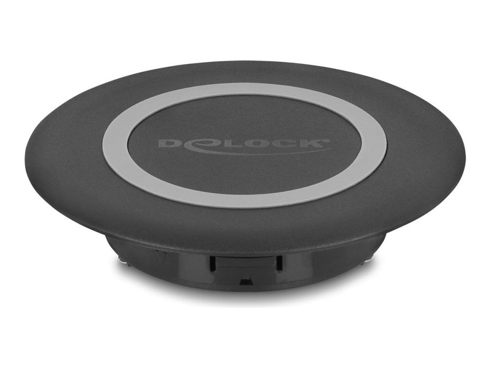 Delock 66284, Drinnen, Usb, Kabelloses Aufladen, Schwarz