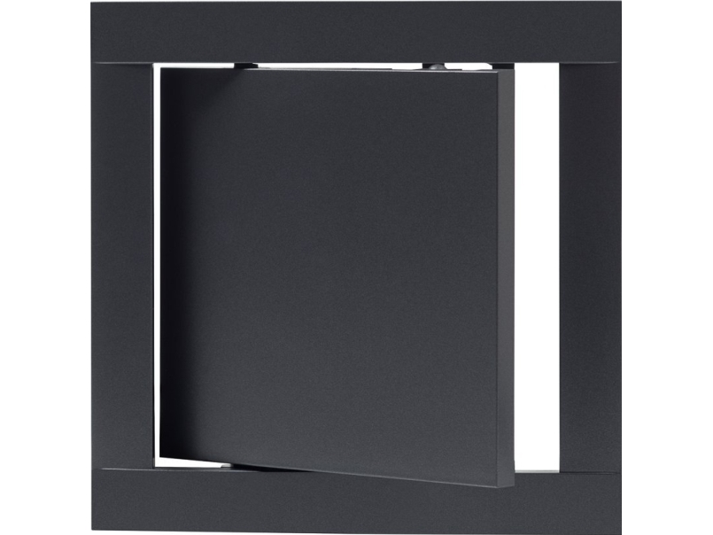 Europlast inspektionslem 200x200 mm plast antracit