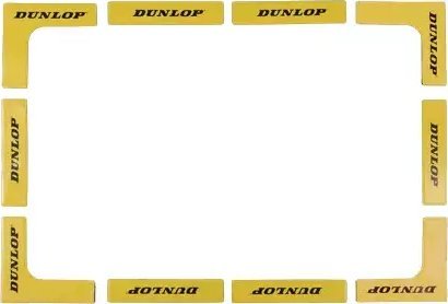 Dunlop Dunlop Lines, Yellow, 12 Pcs