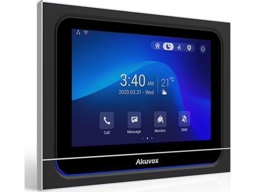 Akuvox Indoor-Station X933s, Touch Screen, Android, Black (X933s Black)