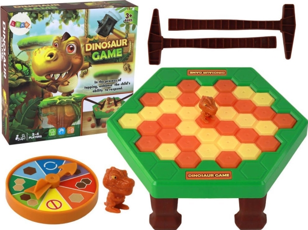Leantoys Dino Im Ärger Spiel, Mit Dem Hammer Klopfen