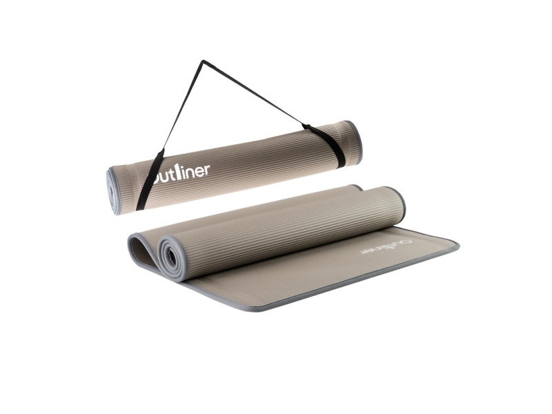 Mat For Fitness And Yoga Outliner, Green, 183 Cm X 60 Cm