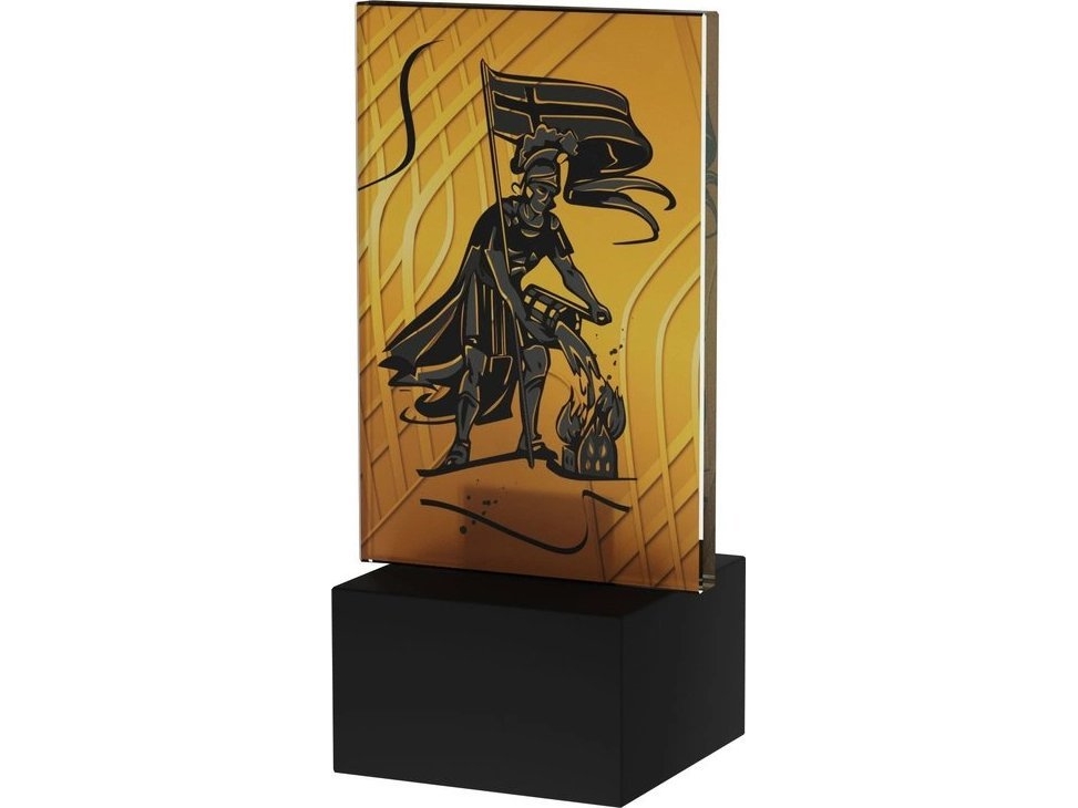 Victoria Sport Trofeum Mini-Line Amber - POŻARNICTWO ŚW. FLORIAN