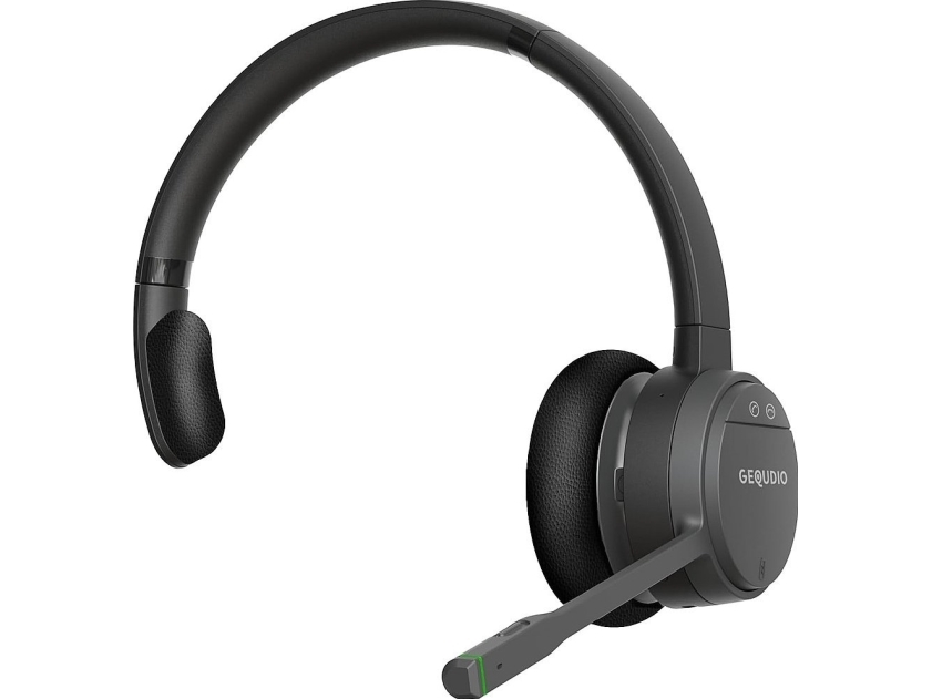 Ausinės GEQUDIO GEQUDIO GC-4 DECT ir BT Duales Ausinės inkl. Basisstation