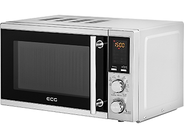 Ecg Mtd 2072 Gse Bordplade Grill Mikroovn 20 L 700 W Knapper Dreje Sølv