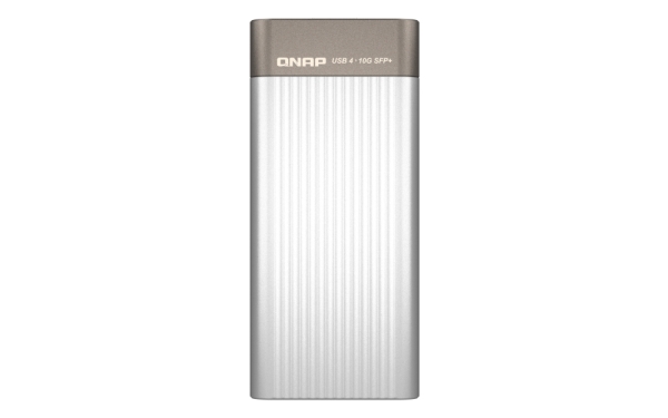 QNAP USB 4 Type-C to 1 x 10GbE SFP+Network A, Ledningsført, USB Type-C, Ethernet, 10000 Mbit/s, Sølv