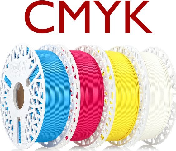 Rosa3d Rosa3d Pla Starter Lithophan Cmyk 4Kg