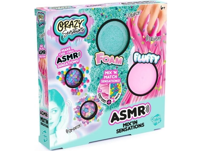 CRAZY SENSATIONS ASMR 2 Pack | Leksaker - Kreativitet - Släm | GameStuff
