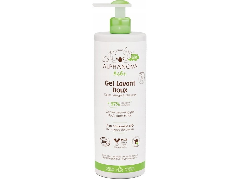 Alphanova Baby Bio Wash Gel Mild 400 ml