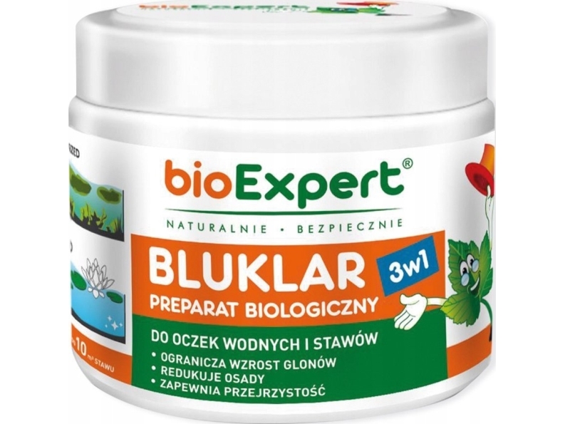 Bioexpert bioExpert, BLUKLAR Biologisk förberedelse för dammar, 250g | Trädgården - Jord & Växter - Växtvård | GameStuff