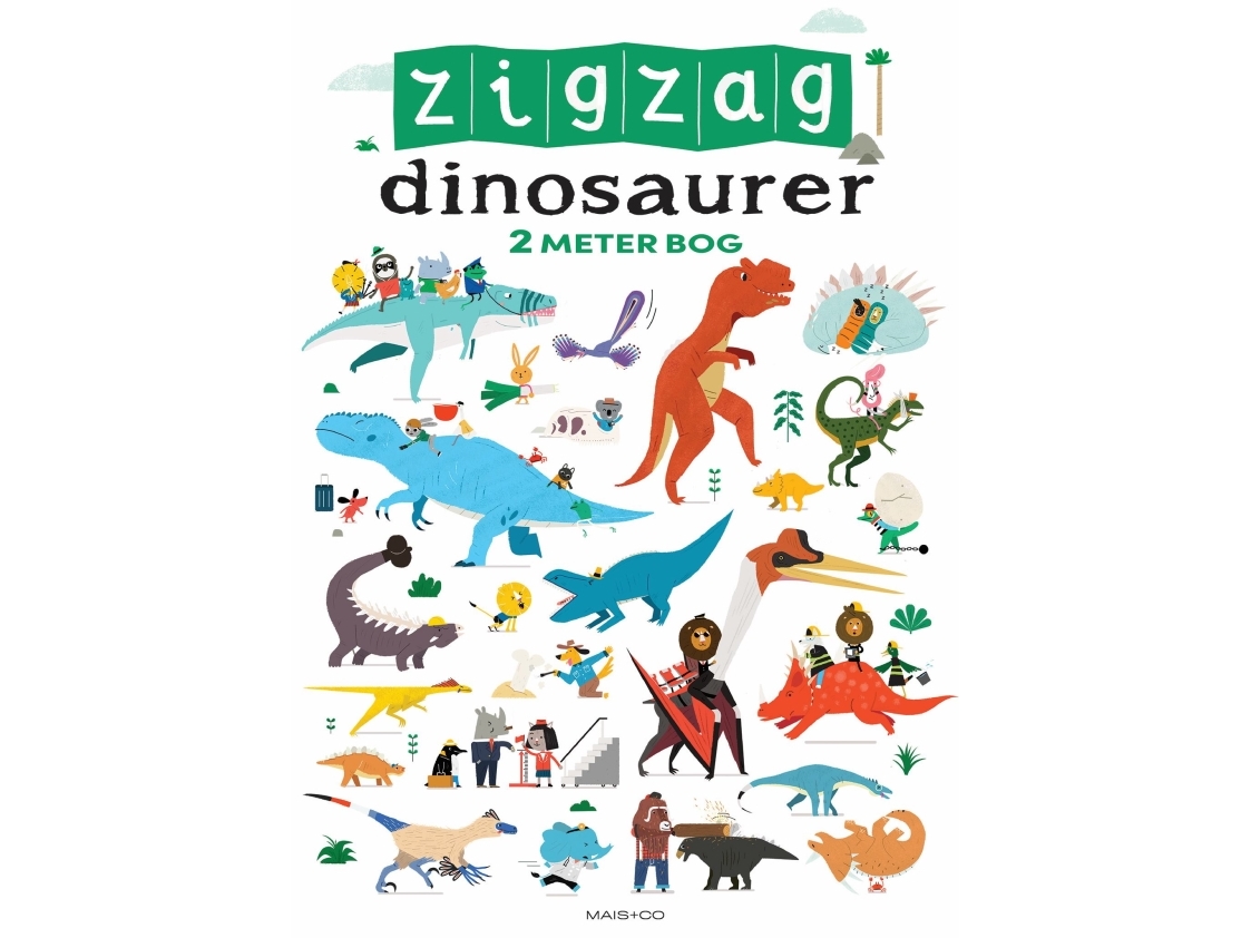 Zigzag Dinosaurer |