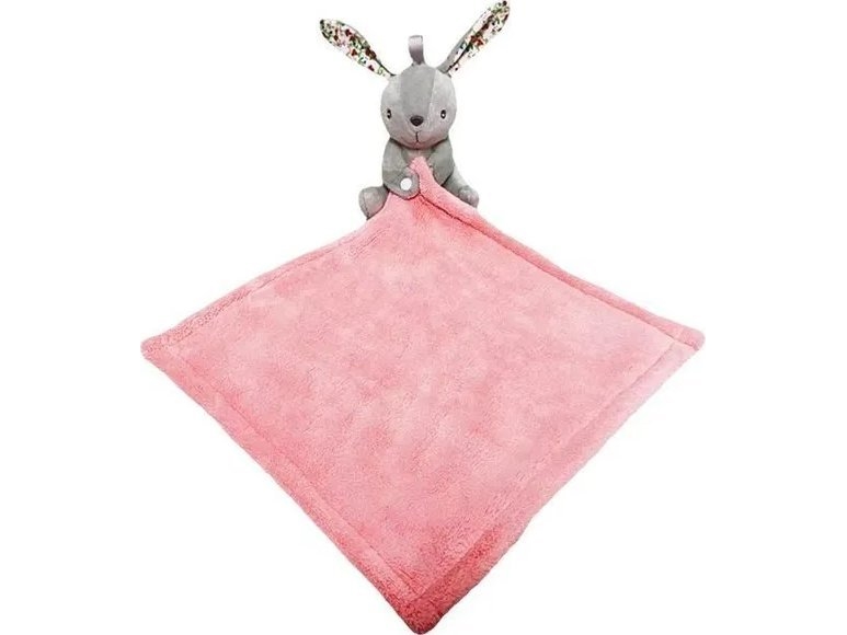 Tulilo - Häschen-Handtuch Rosa 35X35cm