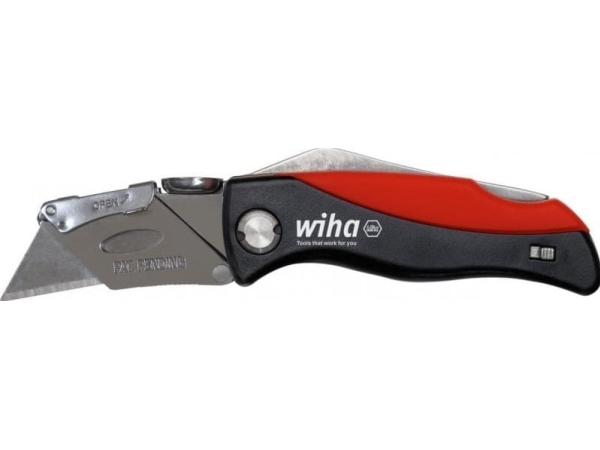 Wiha Trapezoidal Folding Knife, 7 Blade