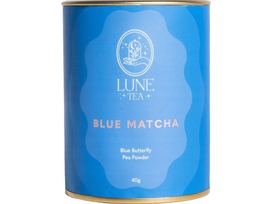 Mėlynųjų Balnapupių Arbata Lune Tea Blue Matcha, 40 G